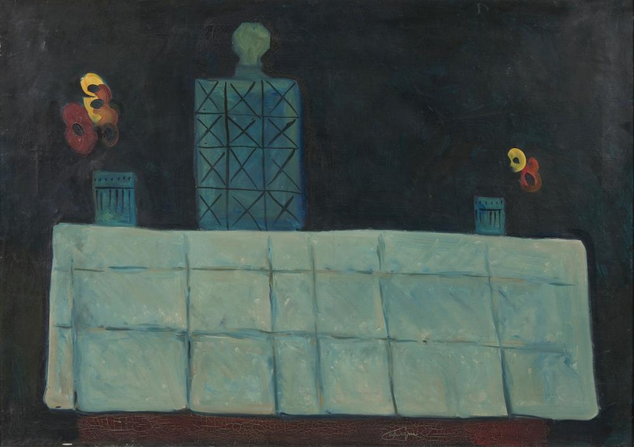 Nature morte au flacon de cristal by Charles Lapicque