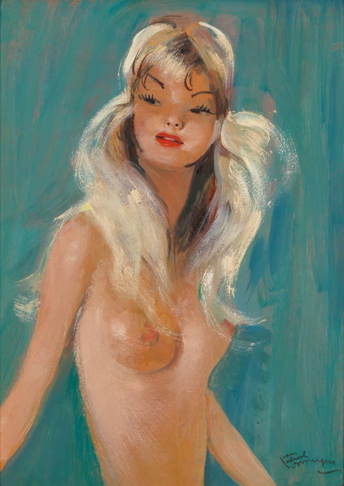 Nu en buste by Jean Gabriel Domergue