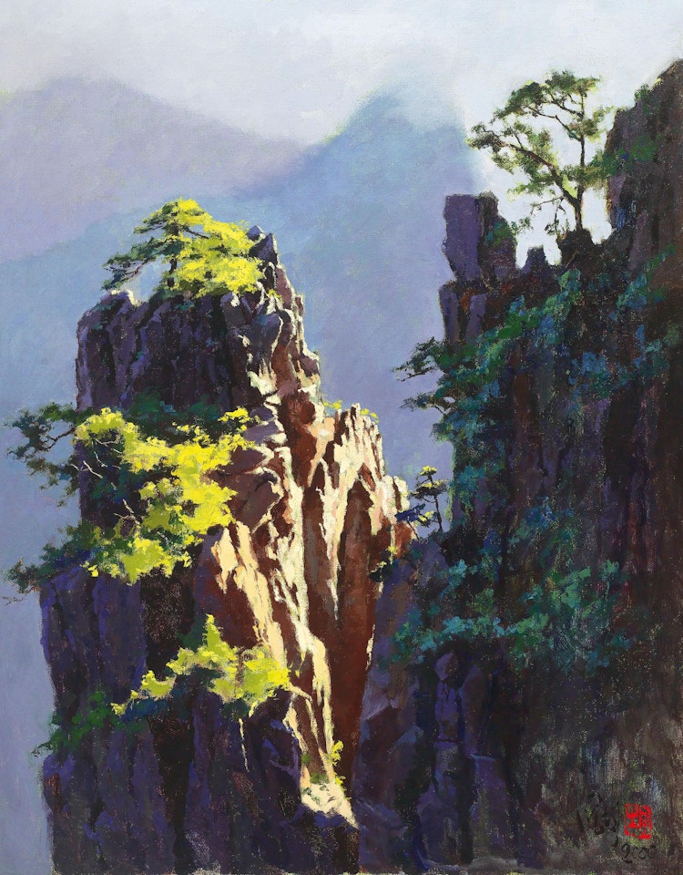 Mountain Huangshan by Pang Jiun