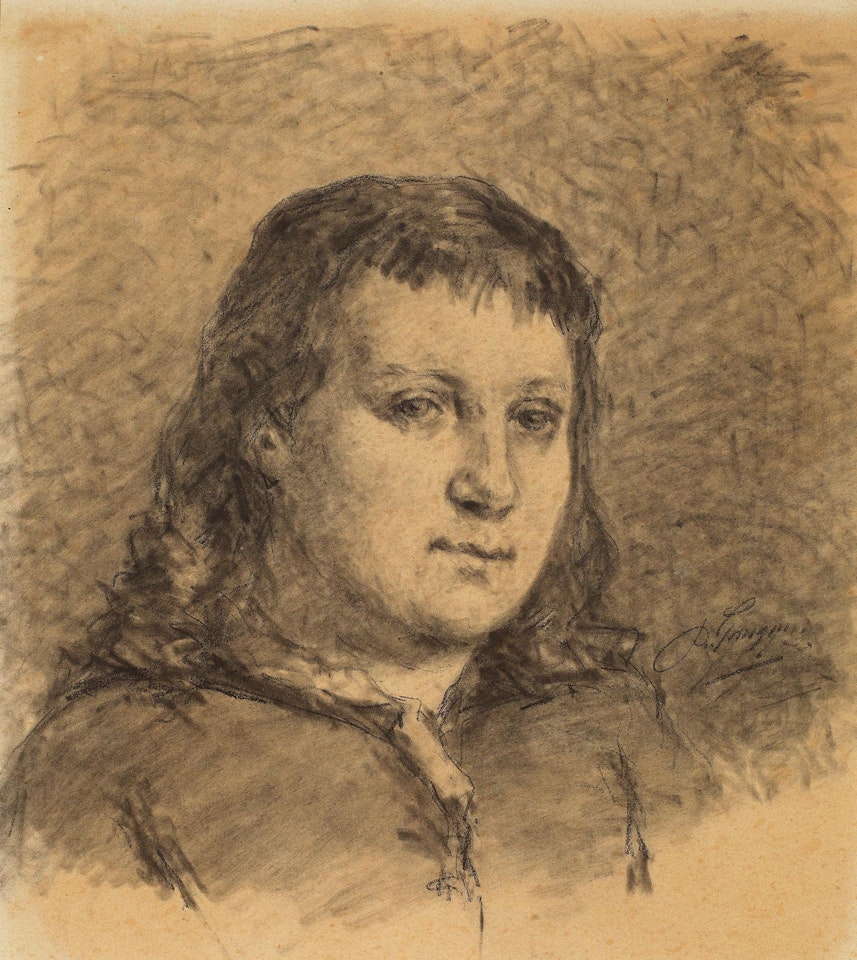 Portrait de Jeune Fille by Paul Gauguin