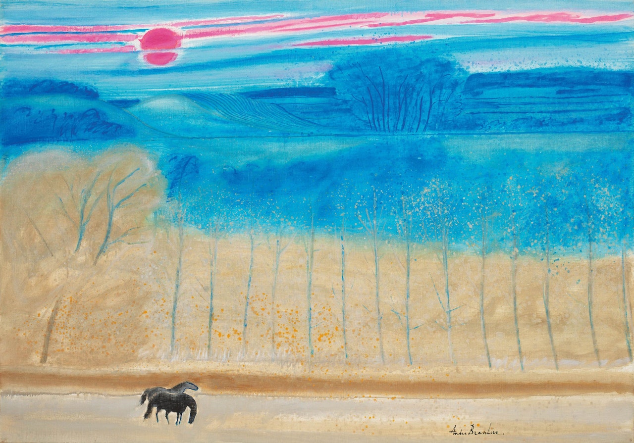 Vallée de la Muze by André Brasilier