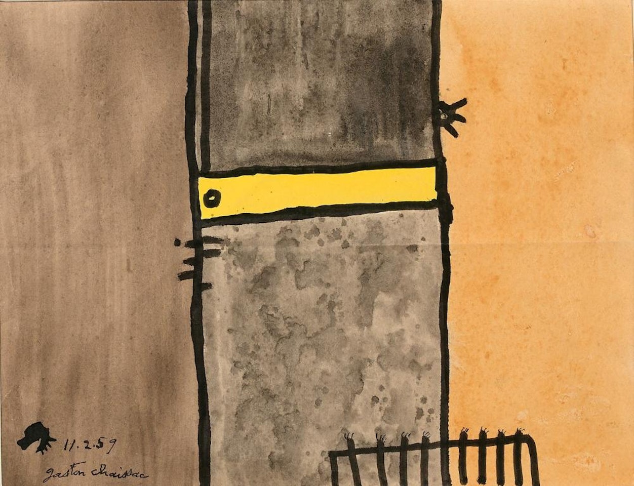 Sans titre by Gaston Chaissac