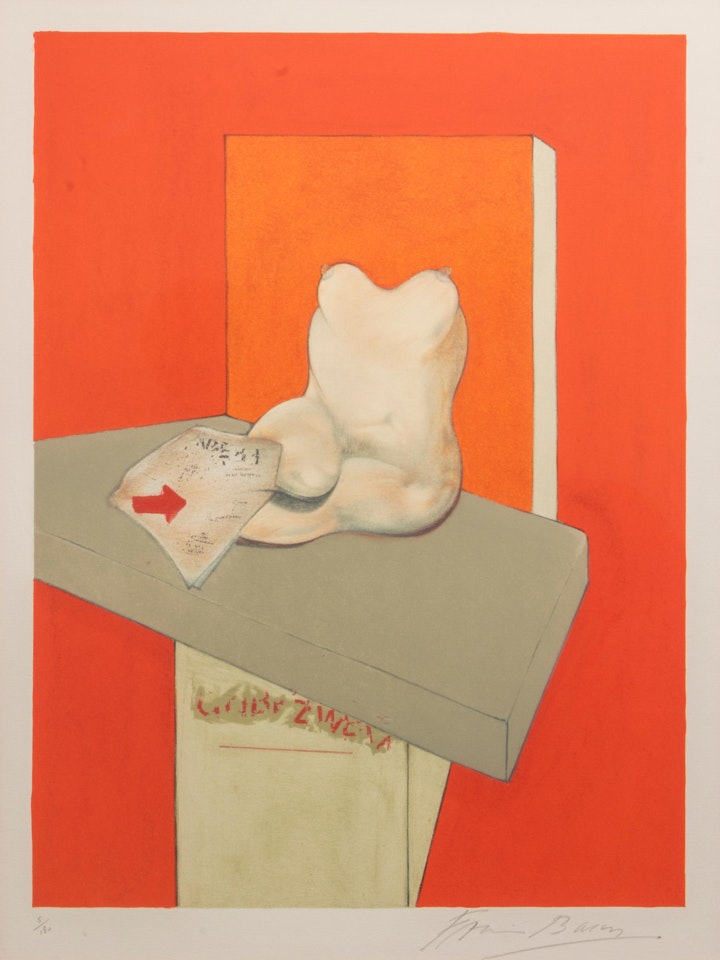 ETUDE DU CORPS HUMAIN D'APRES INGRES by Francis Bacon
