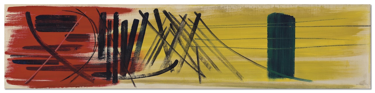 T1950-51 by Hans Hartung