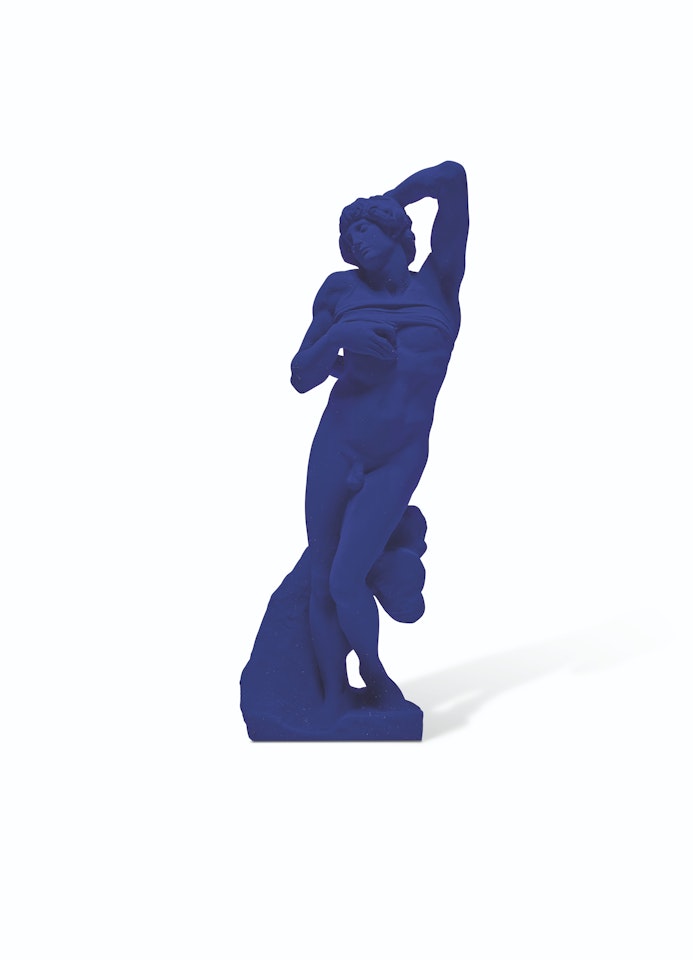 S20 - L'Esclave mourant d'après Michel-Ange by Yves Klein