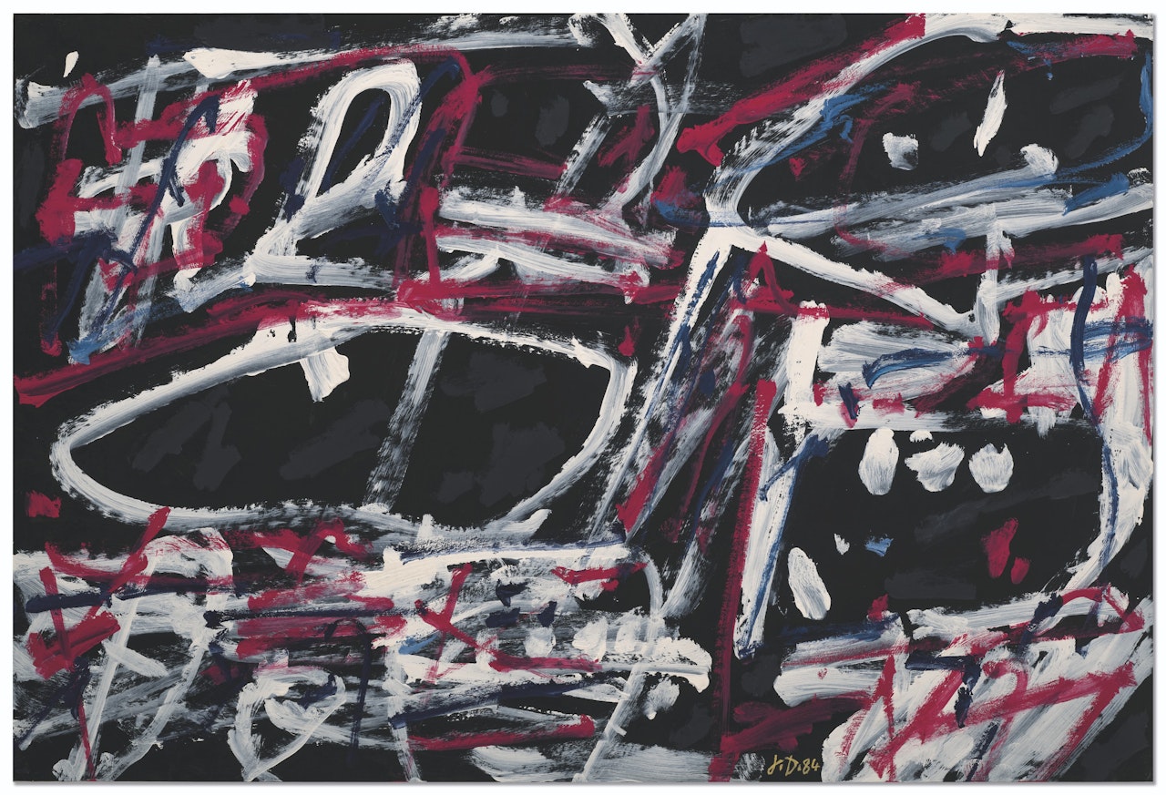 Dramatique IV by Jean Dubuffet