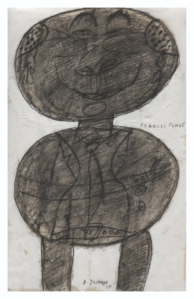 Ponge hilare by Jean Dubuffet