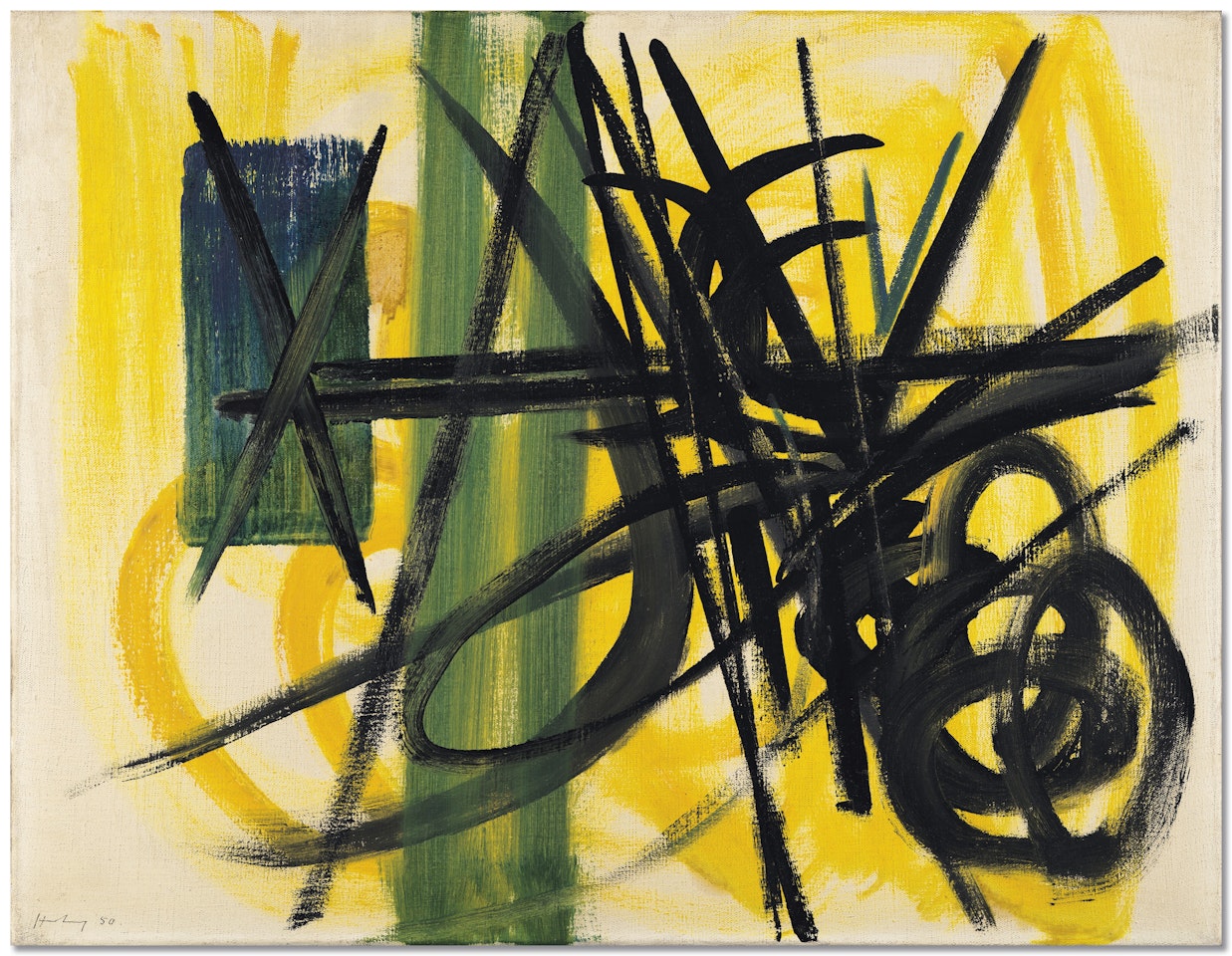 T1950-14 by Hans Hartung