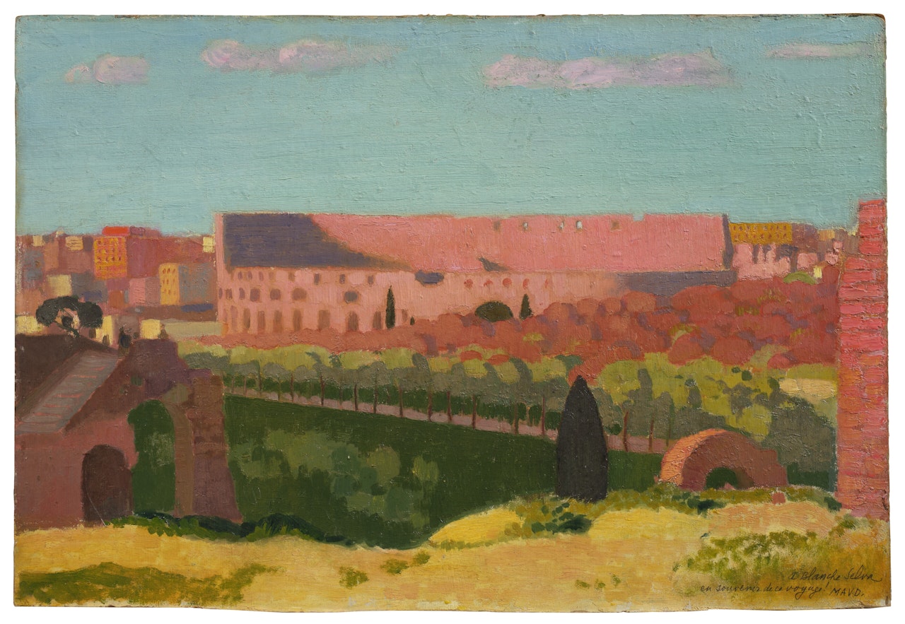 "VIEW OF THE COLOSSEUM (VERSION 2)" by Maurice Denis