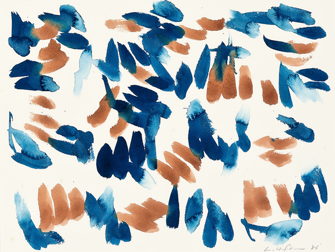 From Winds by Lee Ufan
