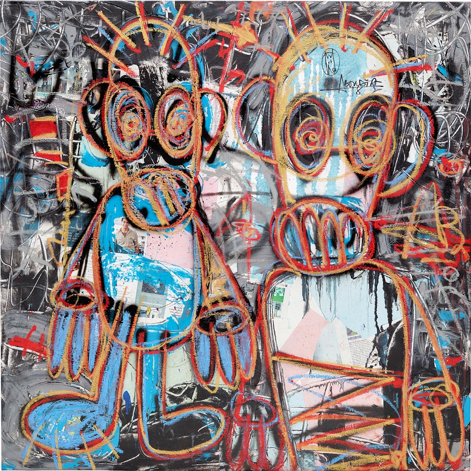 Untitled by Aboudia Abdoulaye Diarrassouba