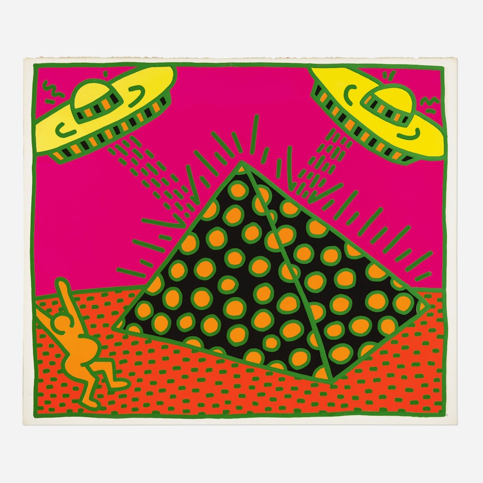 Untitled (from the Fertility Suite) by Keith Haring