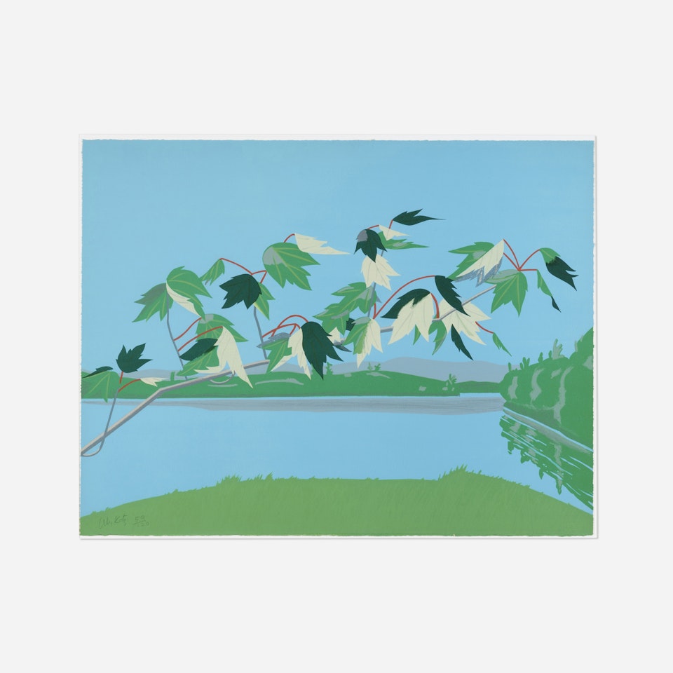 Late July I (from the Ten Lithographs by Ten Artists portfolio) by Alex Katz