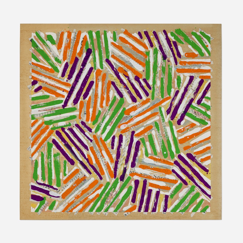 Cross Hatch by Jasper Johns