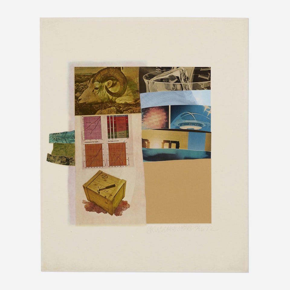 Horsefeathers Thirteen-I by Robert Rauschenberg