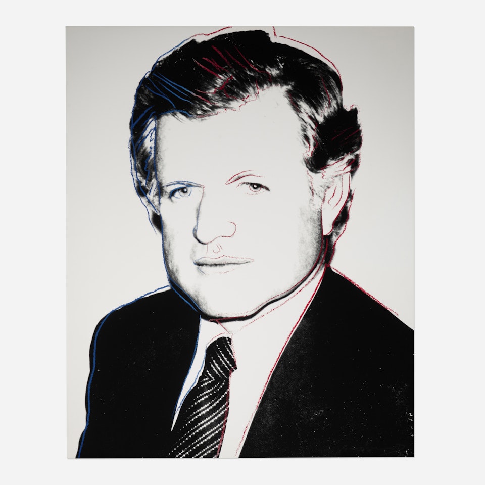 Edward Kennedy (Unique) by Andy Warhol