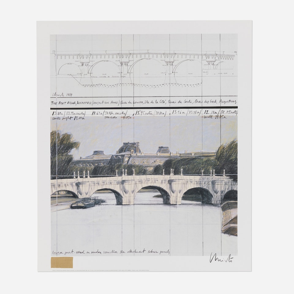 Pont Neuf Wrapped by Christo