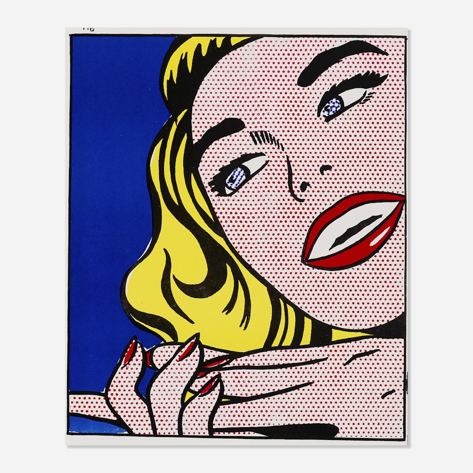 Girl (from the One Cent Life portfolio) by Roy Lichtenstein