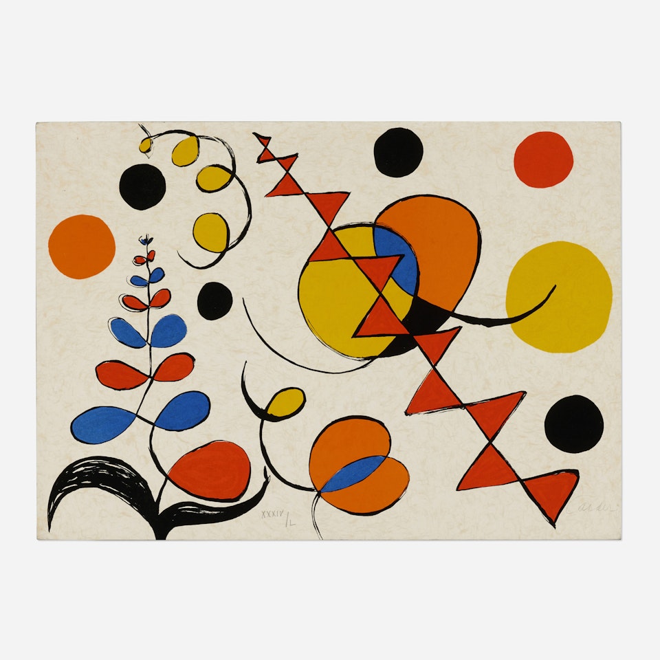 Untitled (from the La memoire elementaire portfolio) by Alexander Calder