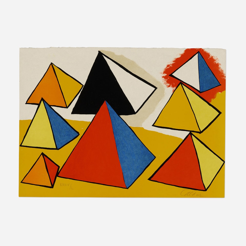 Untitled (from the La memoire elementaire portfolio) by Alexander Calder