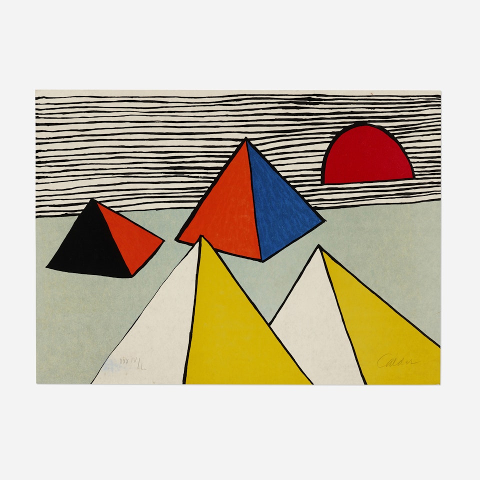 Untitled (from the La memoire elementaire portfolio) by Alexander Calder