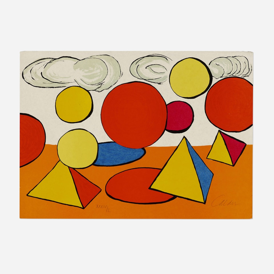 Untitled (from the La memoire elementaire portfolio) by Alexander Calder