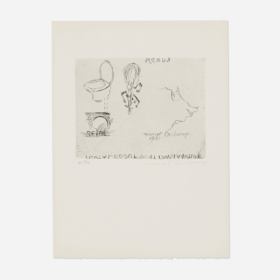 Rebus by Marcel Duchamp