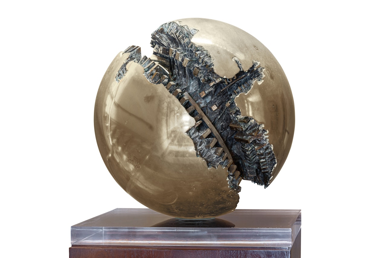 Sfera by Arnaldo Pomodoro