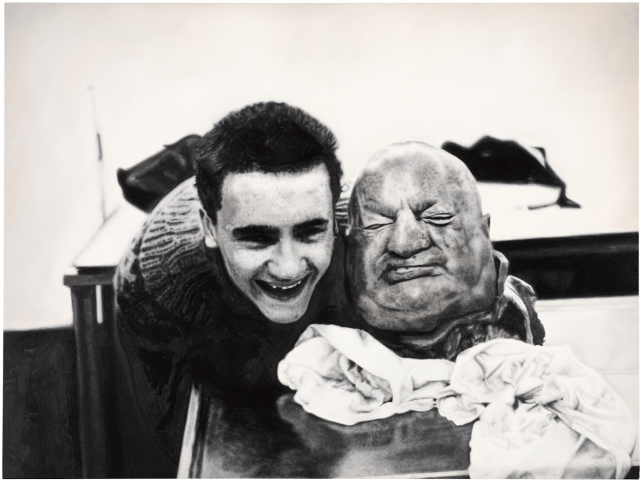 Young Damien by Damien Hirst
