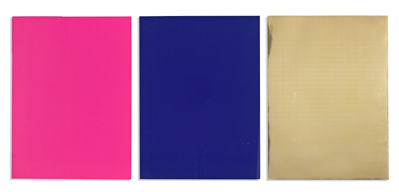 Monochrome und Feuer by Yves Klein