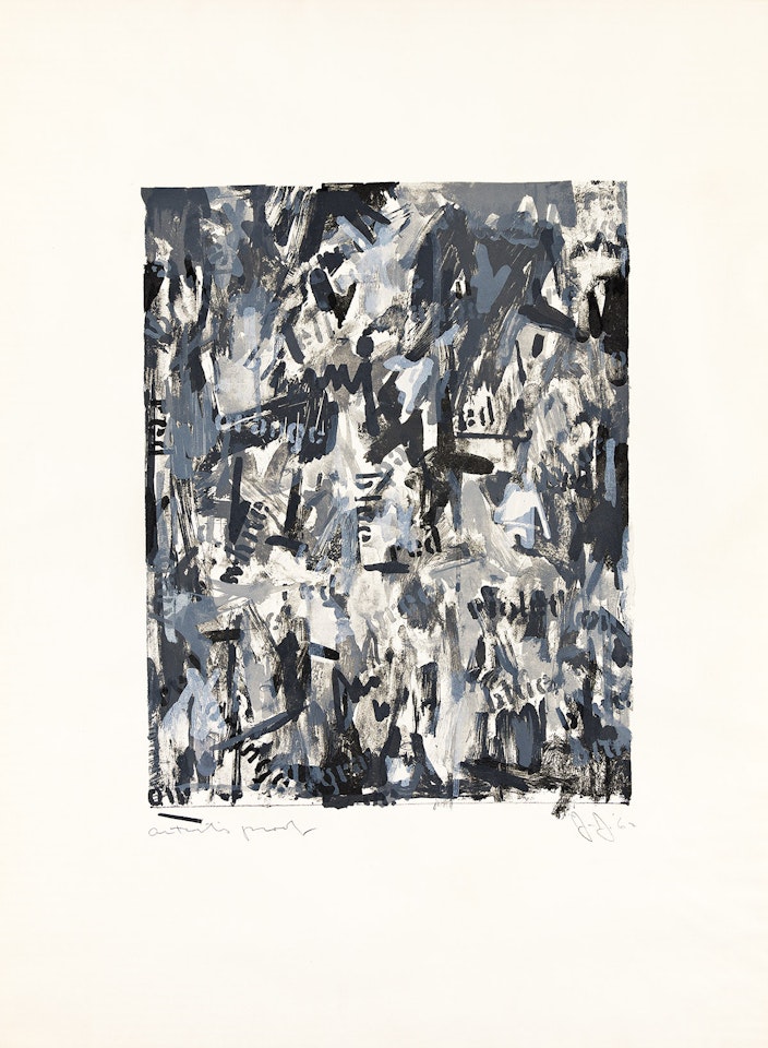 False Start II by Jasper Johns