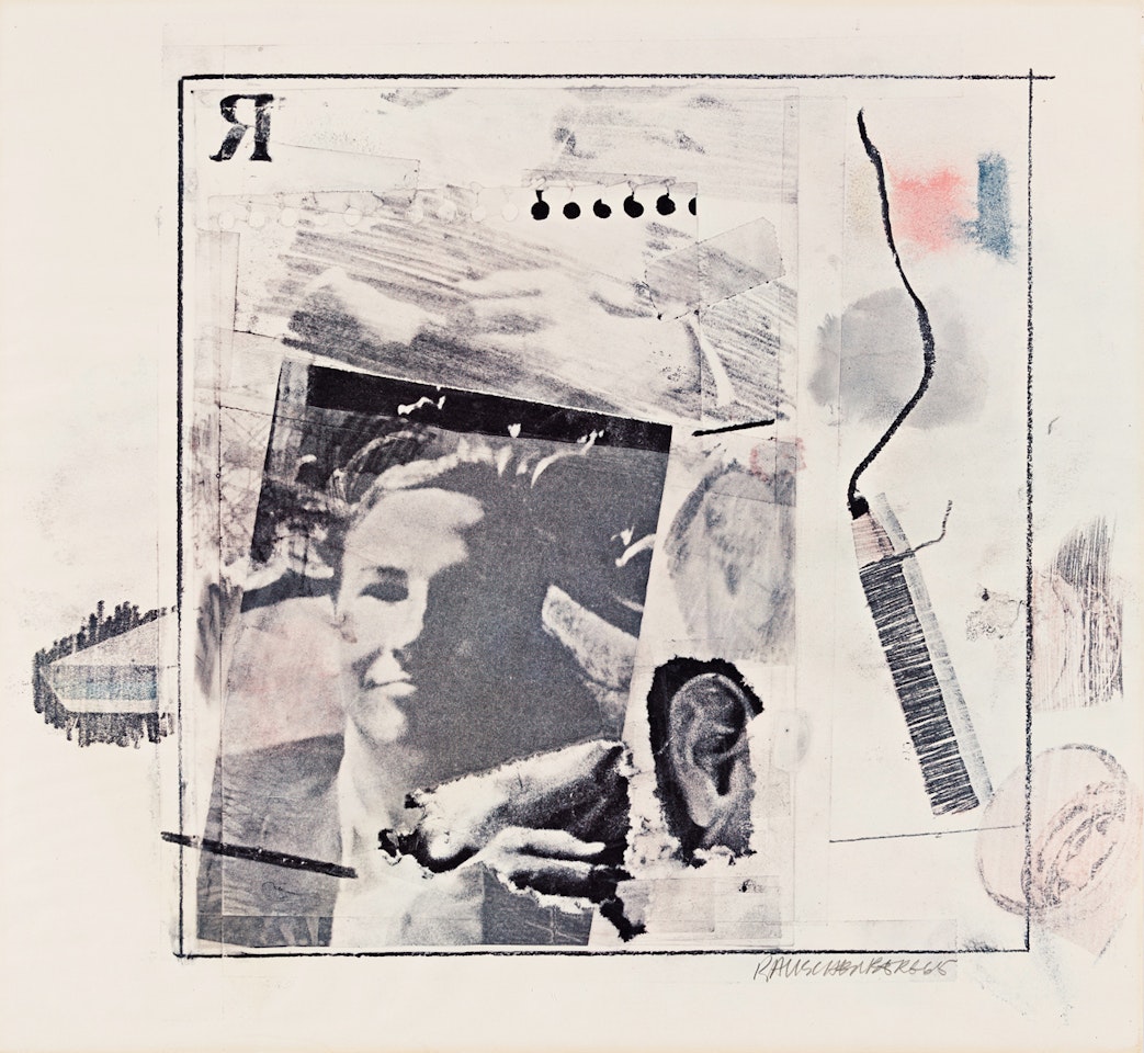 Dwan Gallery Poster by Robert Rauschenberg
