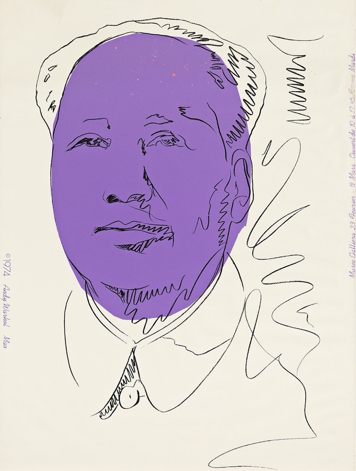 Mao by Andy Warhol