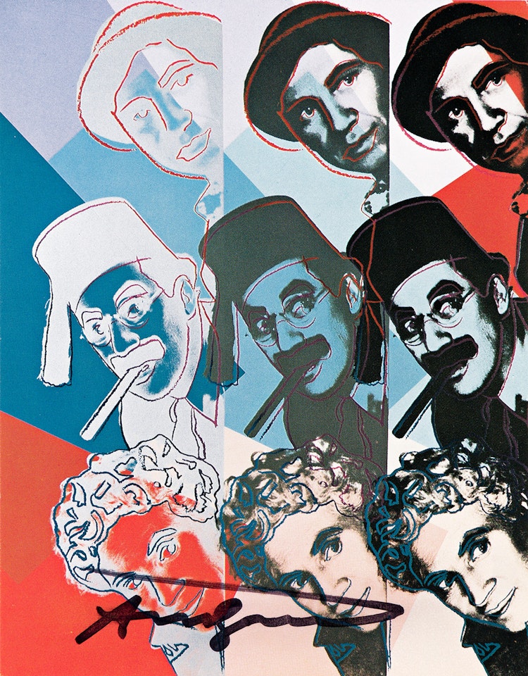 Ten Portraits of Jews of the Twentieth Century by Andy Warhol