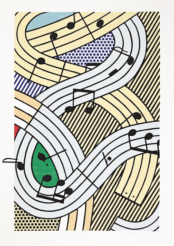 Composition III by Roy Lichtenstein