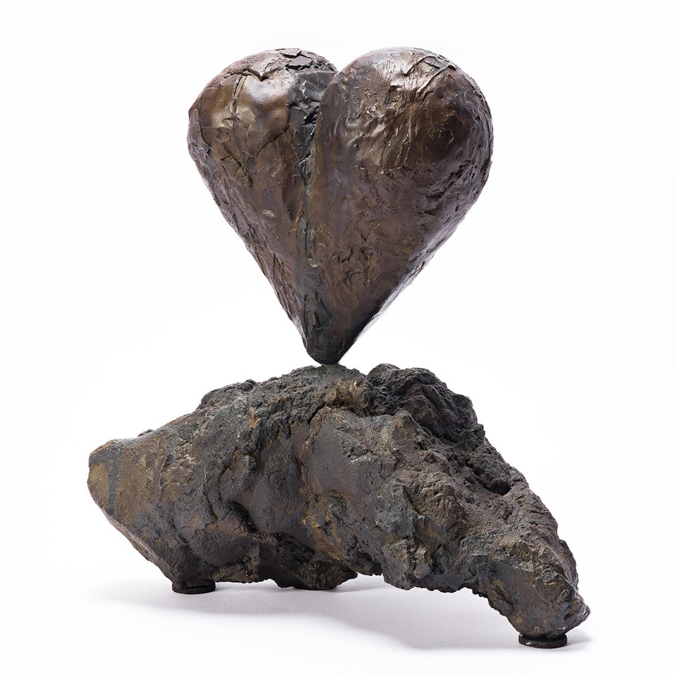 The Heart on a Rock by Jim Dine
