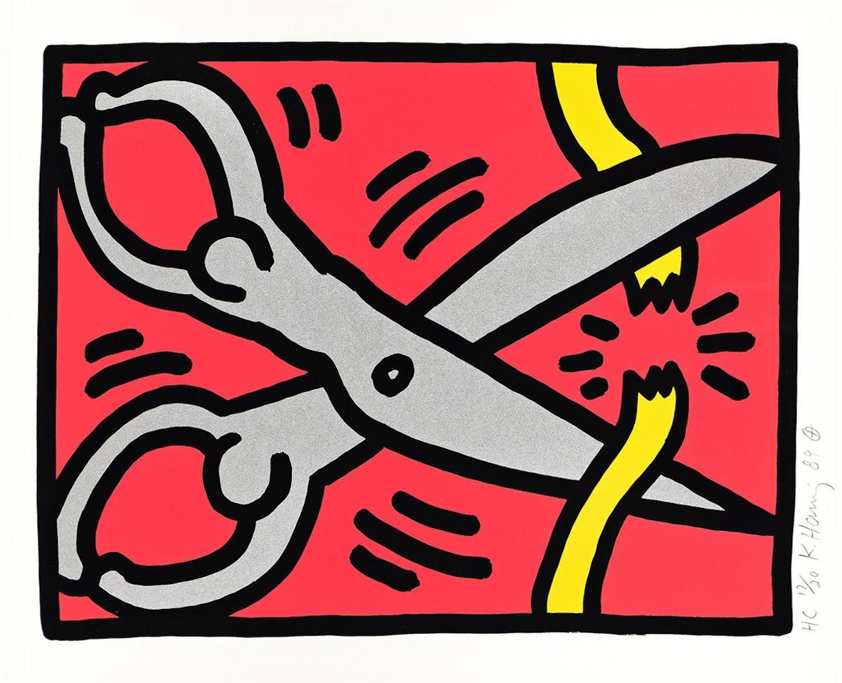 Pop Shop III by Keith Haring