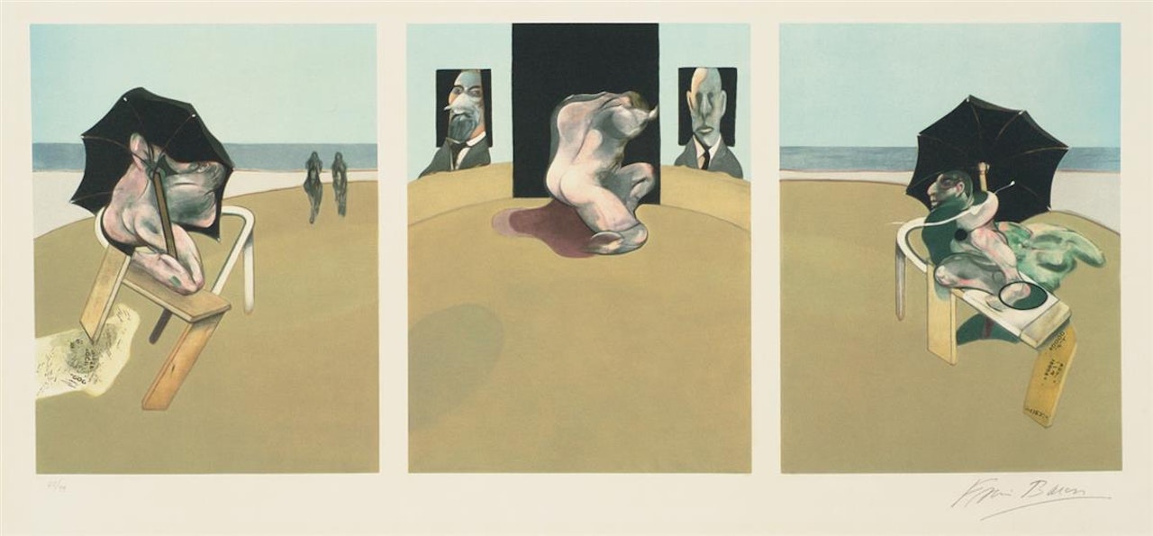 Triptych by Francis Bacon