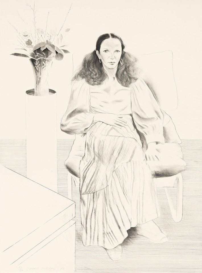 Brooke Hopper by David Hockney