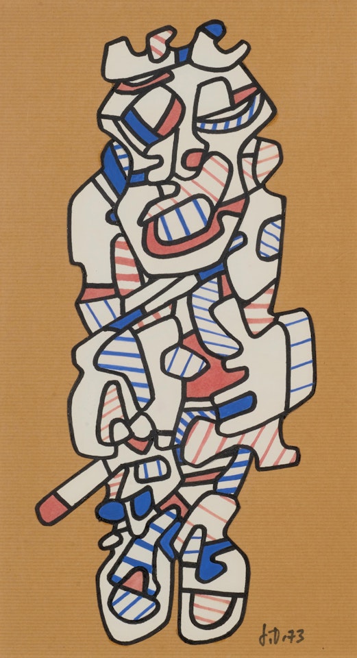 Personnage by Jean Dubuffet