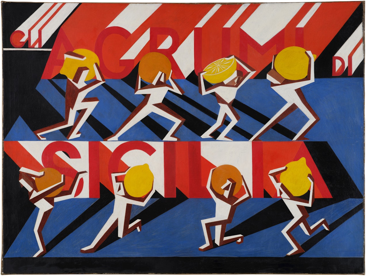 Gli agrumi di Sicilia by Fortunato Depero