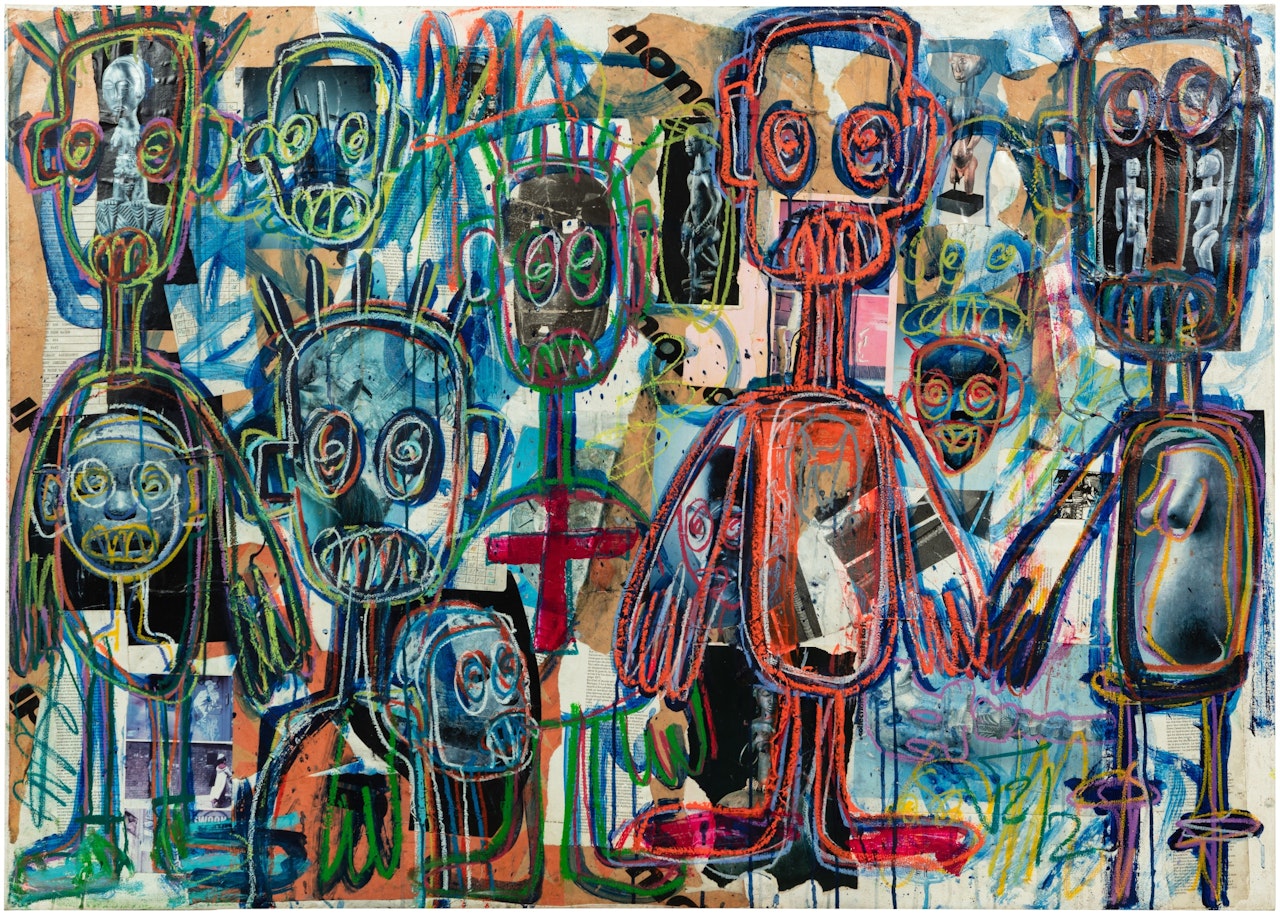 Sans Titre by Aboudia Abdoulaye Diarrassouba