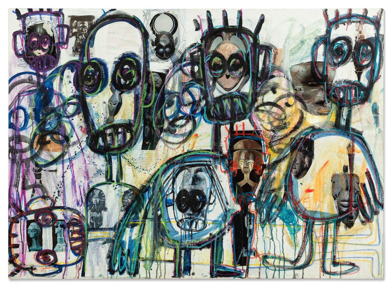 Sans Titre by Aboudia Abdoulaye Diarrassouba