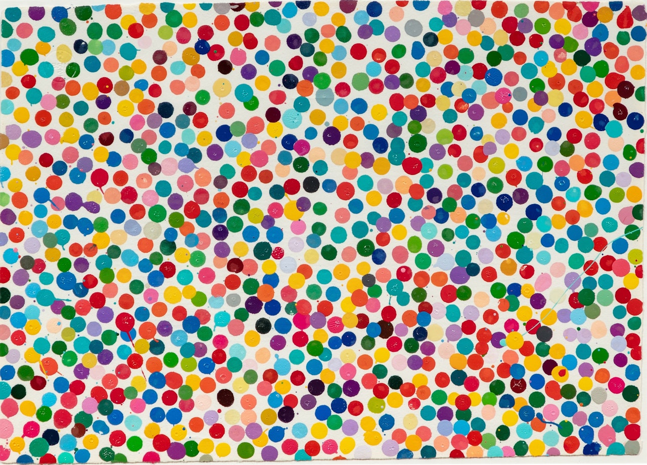 2162. Those first snowflakes by Damien Hirst