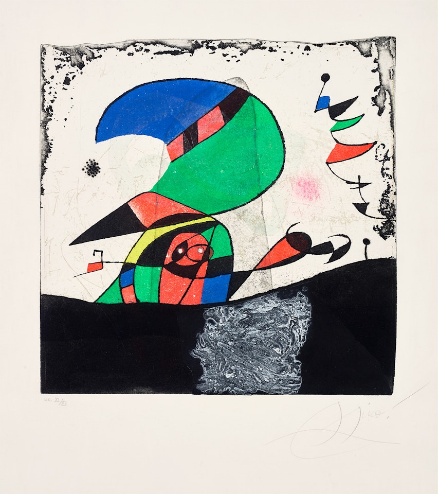 Gaudí IV (D. 1063) by Joan Miró