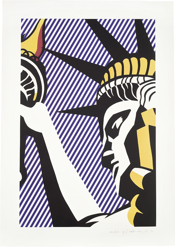 I Love Liberty (C. 192) by Roy Lichtenstein