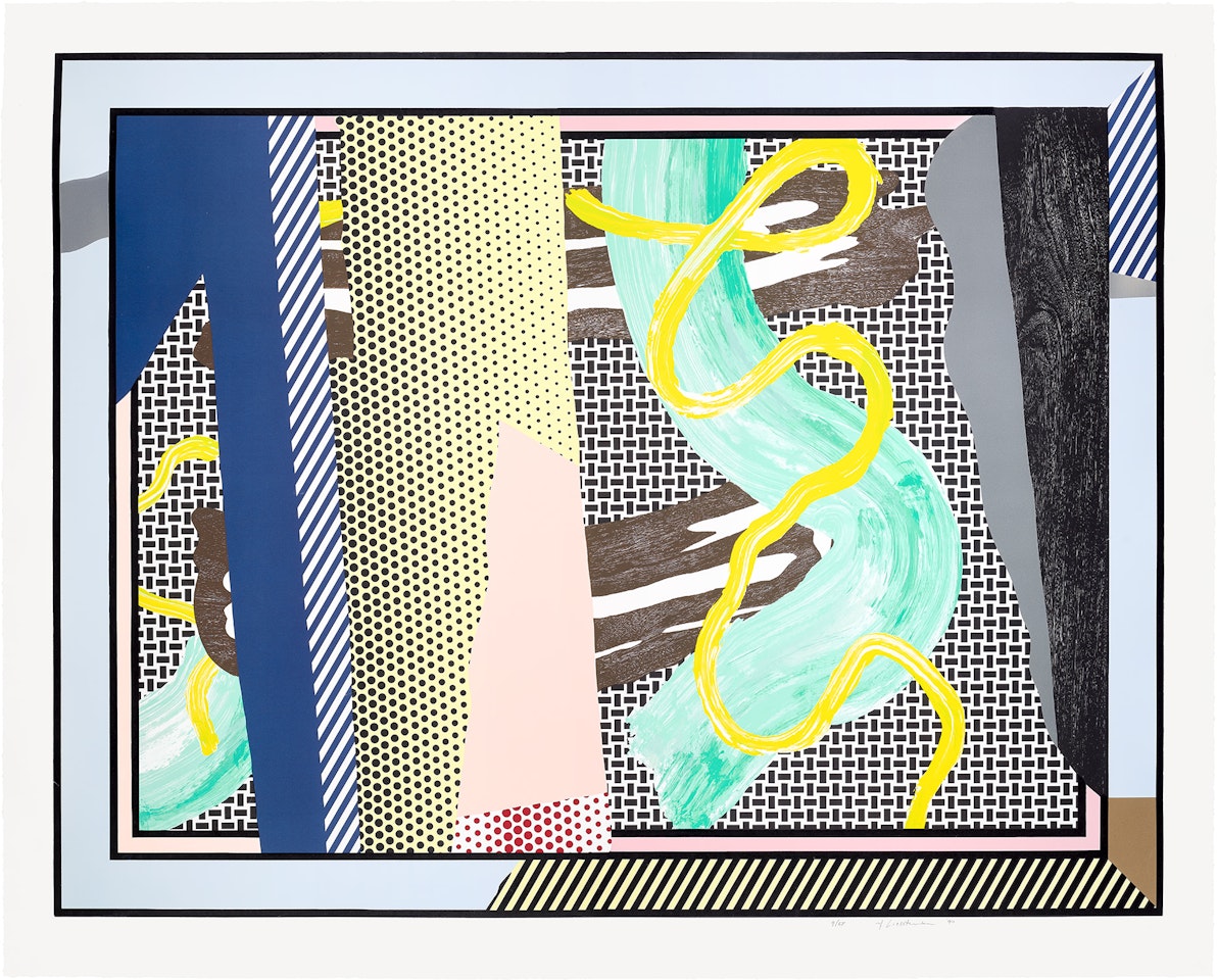 Reflections on Brushstrokes, from Reflections Series (C. 242) by Roy Lichtenstein