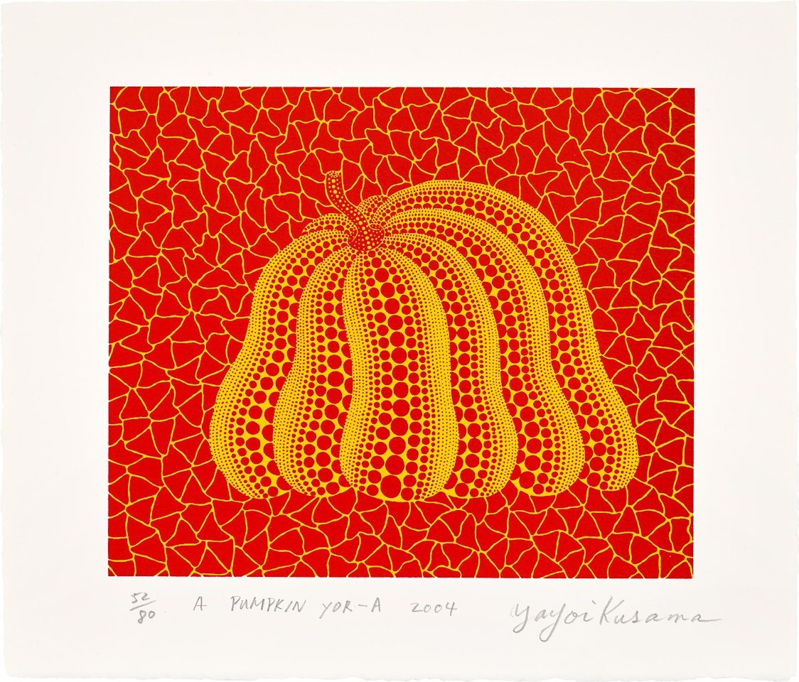 A PUMPKIN YOR-A (K. 325) by Yayoi Kusama