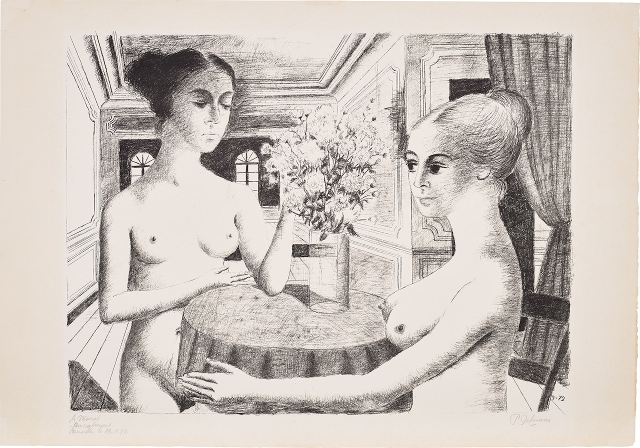 Silence (J. 63) by Paul Delvaux