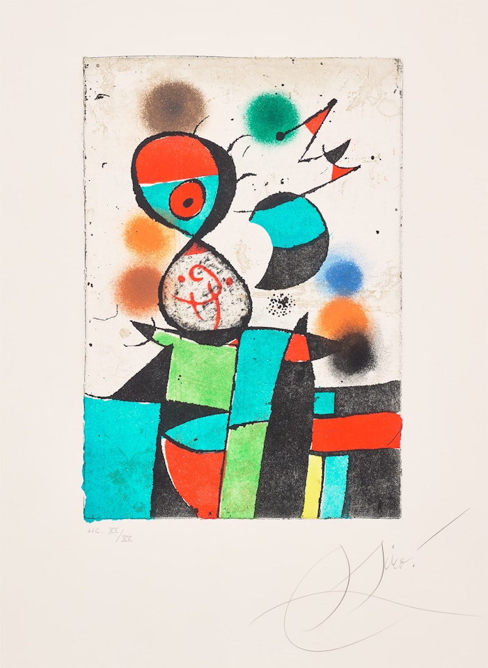 Gaudí VIII (D. 1067) by Joan Miró